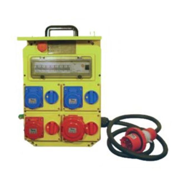 Immagine di Vb Electric Quadro Da Cantiere 2P Mf + 2P Tf 16A - DIX-P4FG2200040