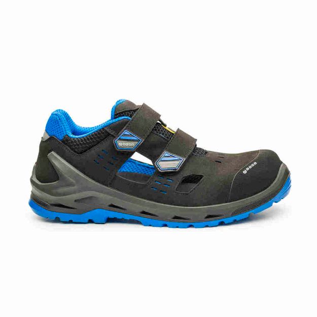 Immagine di Base Scarpa Base B1205a Nero/Azzurro - B1205A
